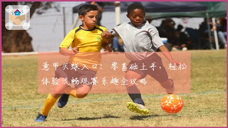 意甲买球入口：零基础上手，轻松体验流畅观赛乐趣全攻略